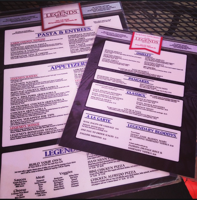 legend bar and grill northeast