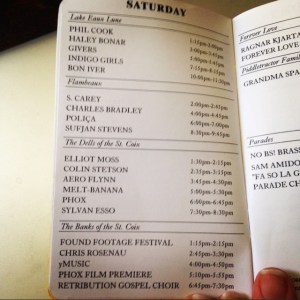 eaux claires saturday