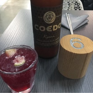 Pinku Elixer - Sake Cocktail