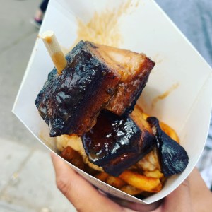 Pork Belly On A Stick