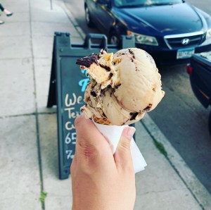 Cold Front Ice Cream Cone Saint Paul Minnesota