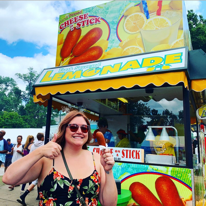 Minnesota State Fair 2019 Cheese On A Stick