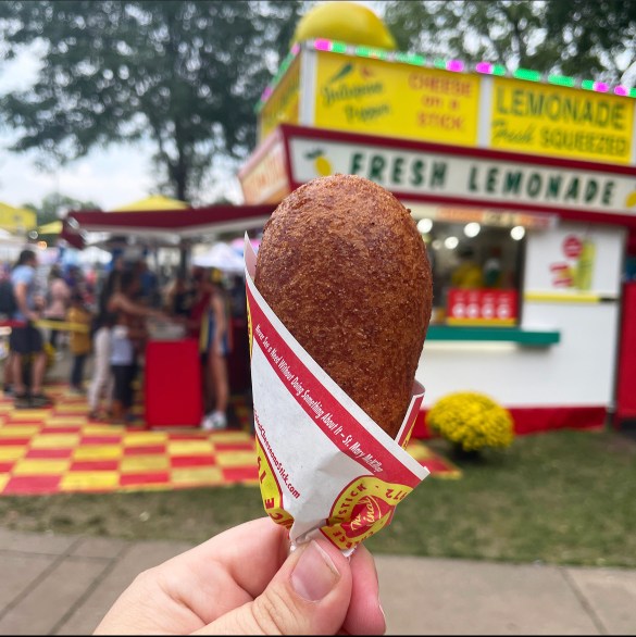 2022 Minnesota State Fair Foods Cheese on a Stick