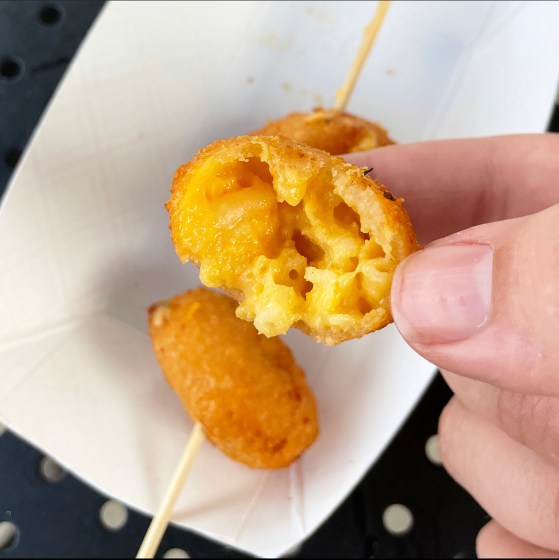 MN State Fair 2022 Mac and Cheese Bites
