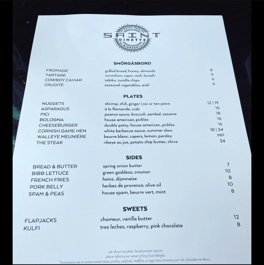 Saint Dinette Saint Paul, Minnesota