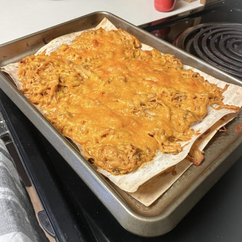 Buffalo Chicken Flatbread Casserole Hipster Hack Recipe